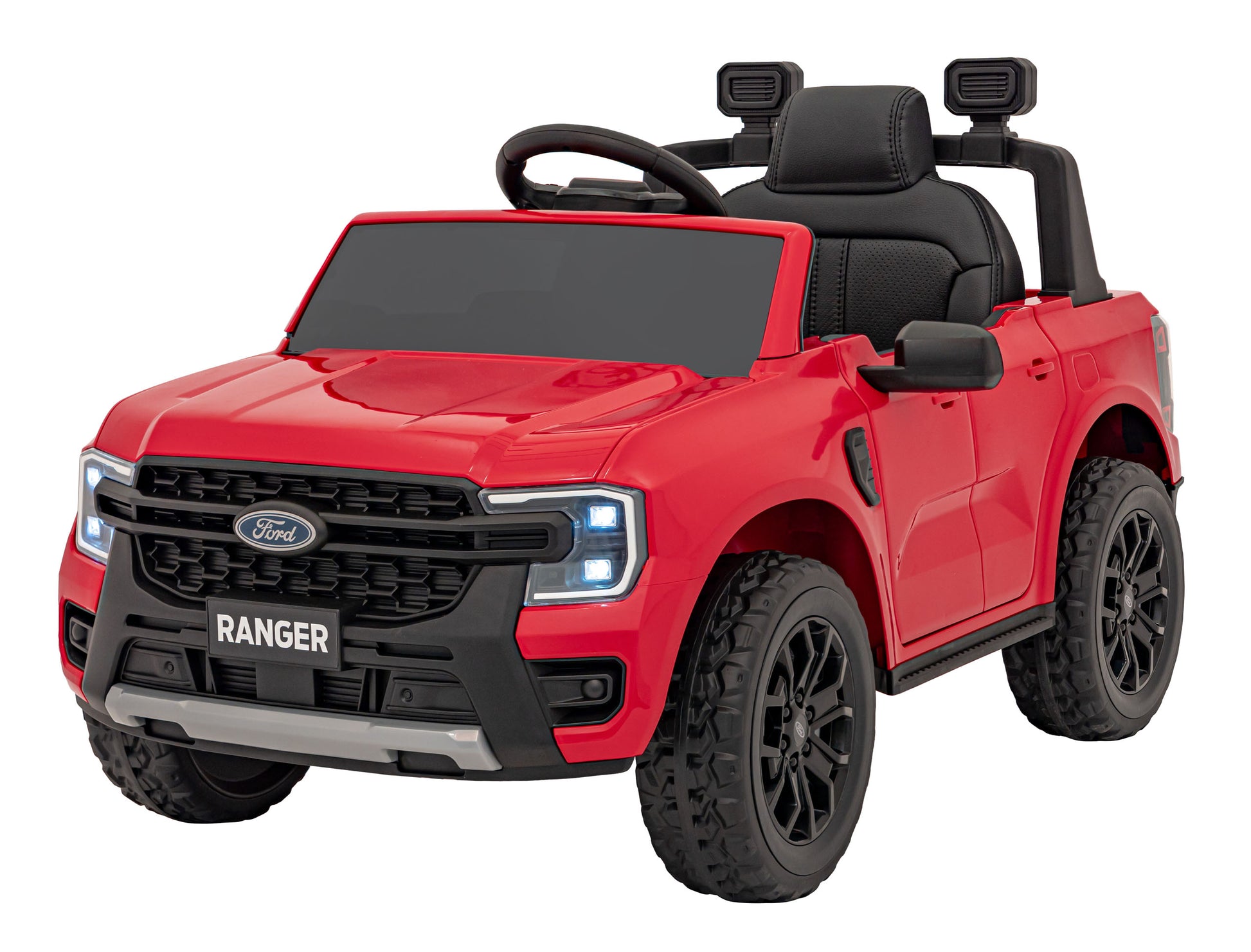 Licencirani auto na akumulator Ford Ranger LIFT - crveni