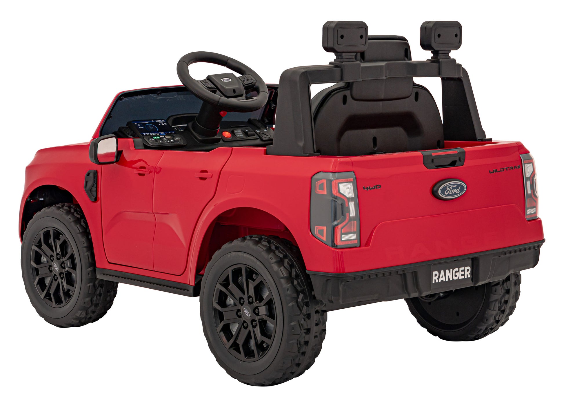 Licencirani auto na akumulator Ford Ranger LIFT - crveni