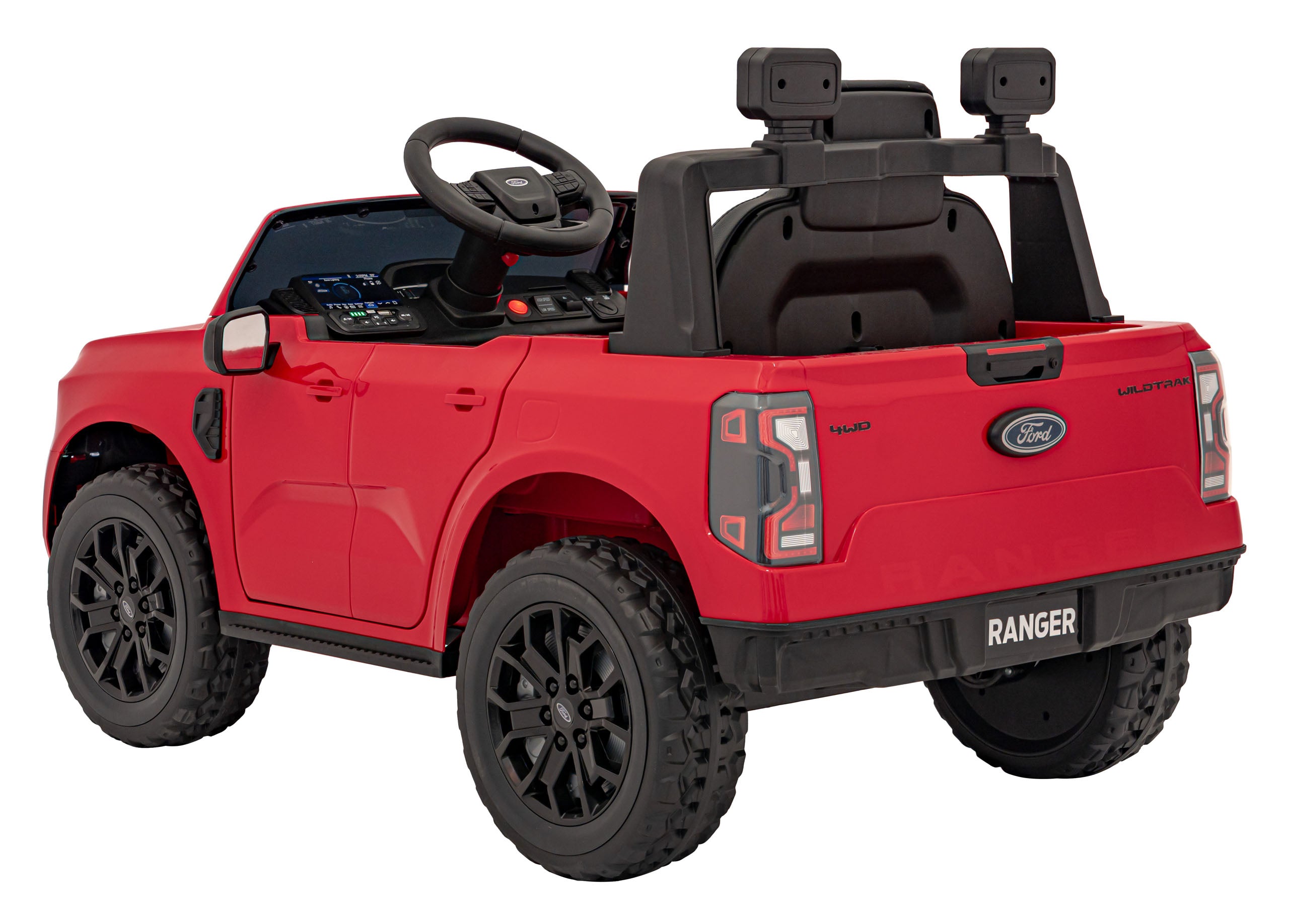 Licencirani auto na akumulator Ford Ranger LIFT - crveni