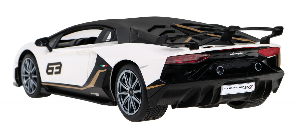 Licencirani auto na daljinsko upravljanje Lamborghini Aventador SVJ Performance 1:14 RASTAR - bijeli