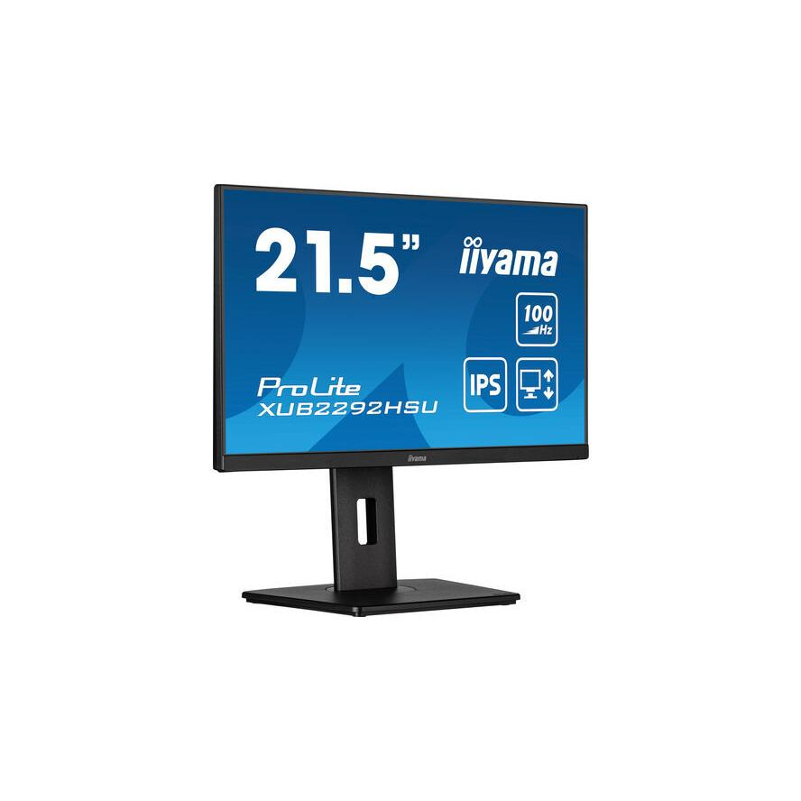 iiyama ProLite XUB2292HSU-B6 računalni monitor 55,9 cm (22") 1920 x 1080 pikseli Full HD LED Crno