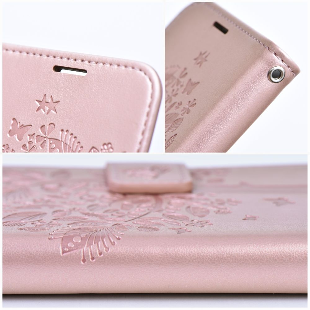 Forcell MEZZO preklopni etui za SAMSUNG A33 5G les rožnato zlato