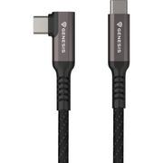 GENESIS NVC-2219 USB kabel USB 3.2 Gen 2 (3.1 Gen 2) 5 m USB C Crno, Sivo