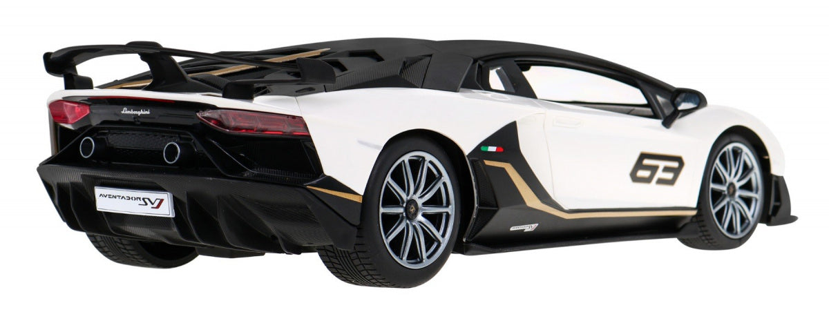 Licencirani auto na daljinsko upravljanje Lamborghini Aventador SVJ Performance 1:14 RASTAR - bijeli