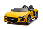 Licencirani auto na akumulator Audi R8 Spyder LIFT - dvosjed - žuti