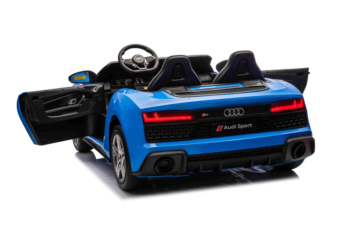 Licencirani auto na akumulator Audi R8 Spyder LIFT - dvosjed - Plavi