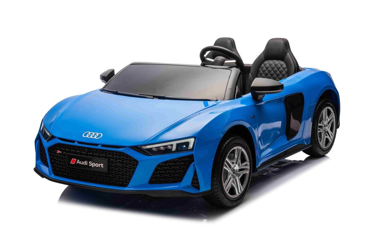Licencirani auto na akumulator Audi R8 Spyder LIFT - dvosjed - Plavi