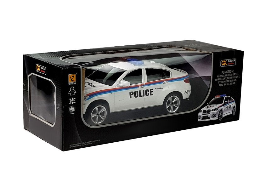 Auto na daljinsko upravljanje Police Coupe - bijeli