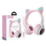 hoco. Slušalice bežične, Bluetooth - W27 Cat Ear Gray