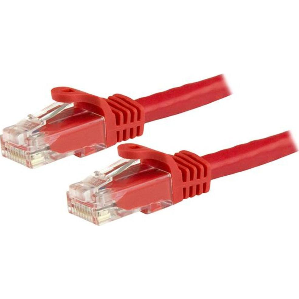 StarTech.com N6PATC150CMRD kabel za umrežavanje Crveno 1,5 m Cat6 U/UTP (UTP)