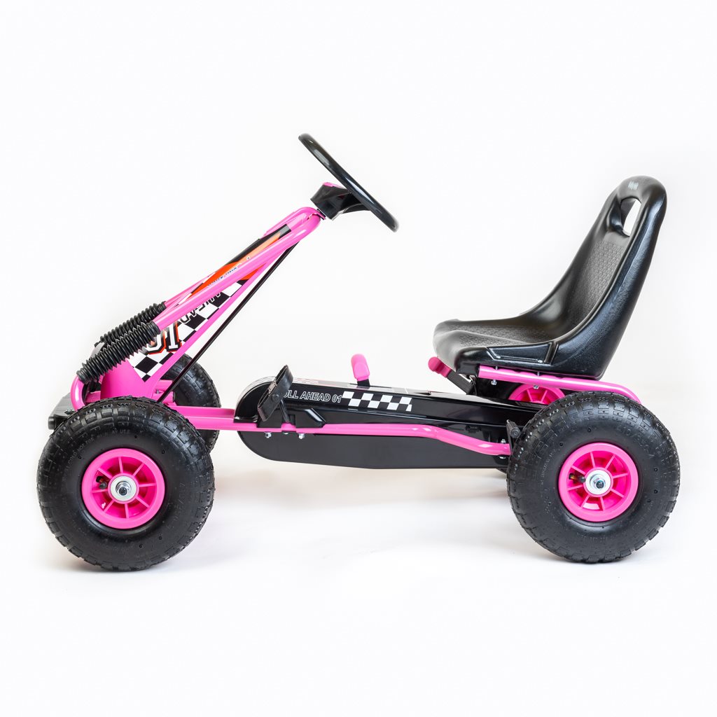 Baby Mix karting Razor roza