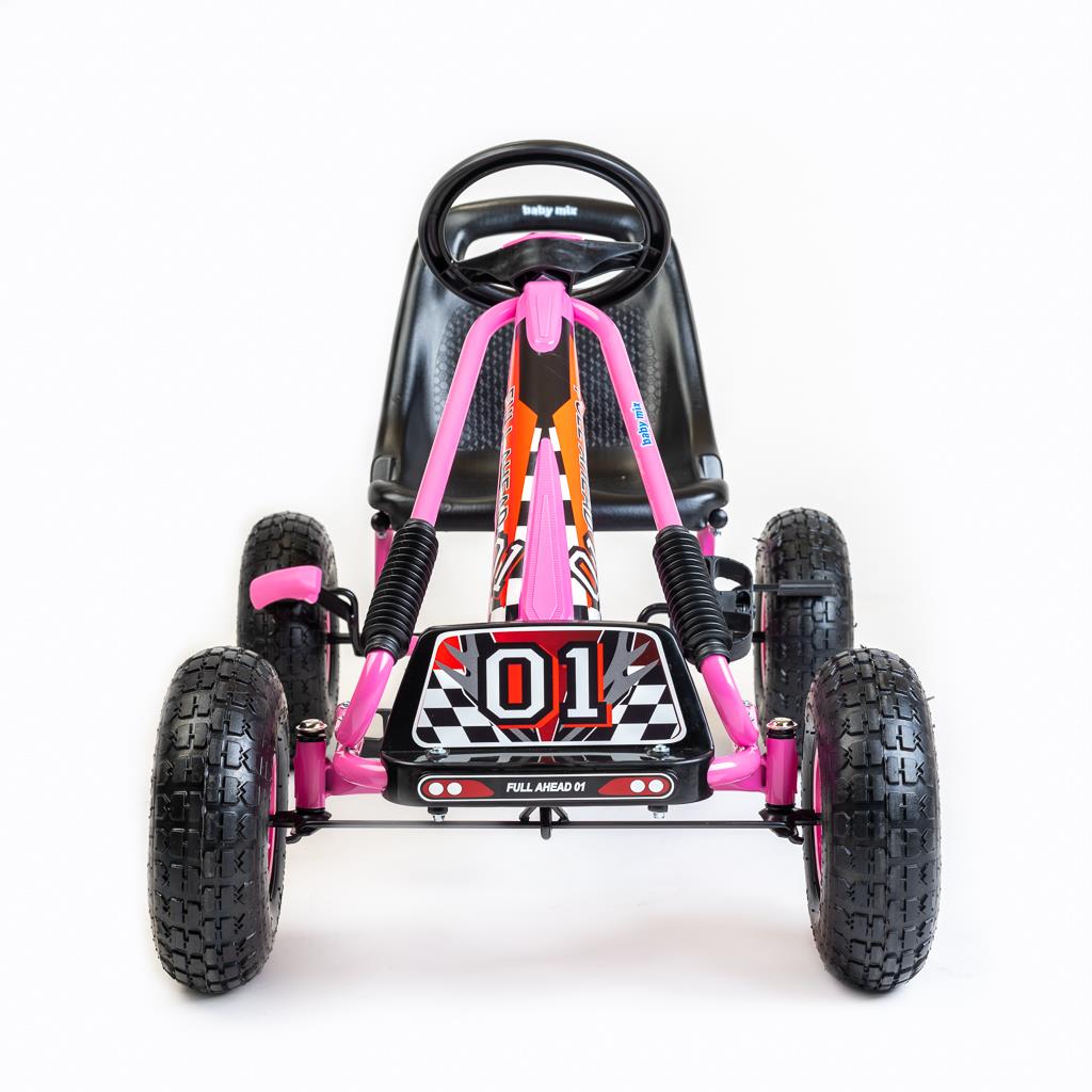 Baby Mix karting Razor roza