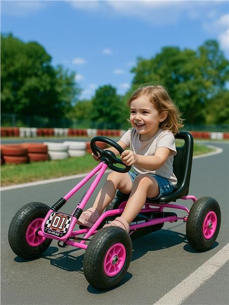 Baby Mix karting Razor roza