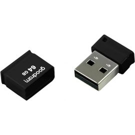 Goodram UPI2 USB izbrisivi memorijski pogon 64 GB USB Tip-A 2.0 Crno
