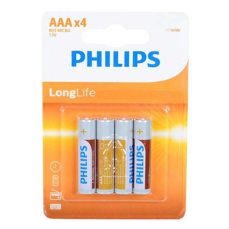 Baterija Philips LongLife 1.5V AAA R03L4B/10