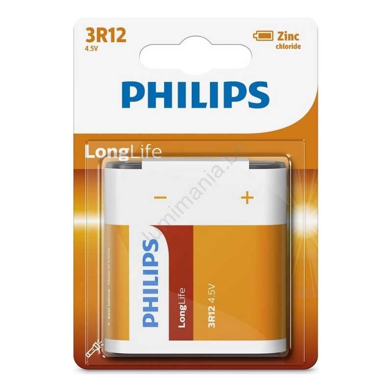 Baterija Philips LongLife 4.5V B1 3R12L1B/10