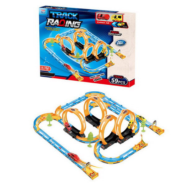 Staza za autiće Large Race – 59 dijelova