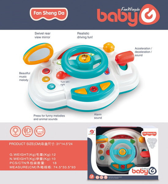 Multifunkcionalni interaktivni simulator vožnje za najmlađe Baby G