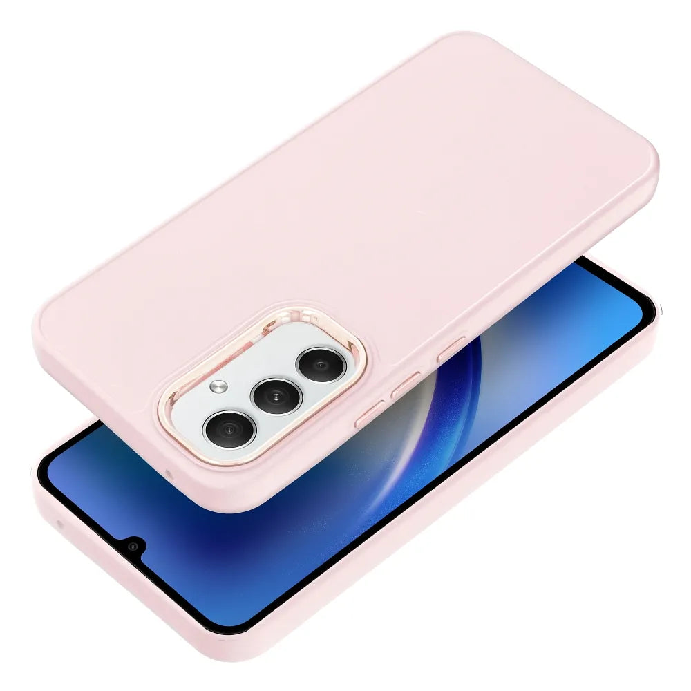 FRAME maska za SAMSUNG A54 5G pudrasto roza