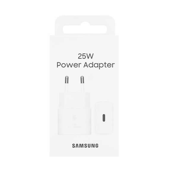 Originalni Samsung GaN super brzi punjač EP-T2510NWEGEU mrežni punjač USB Type C 3A 25W bijeli