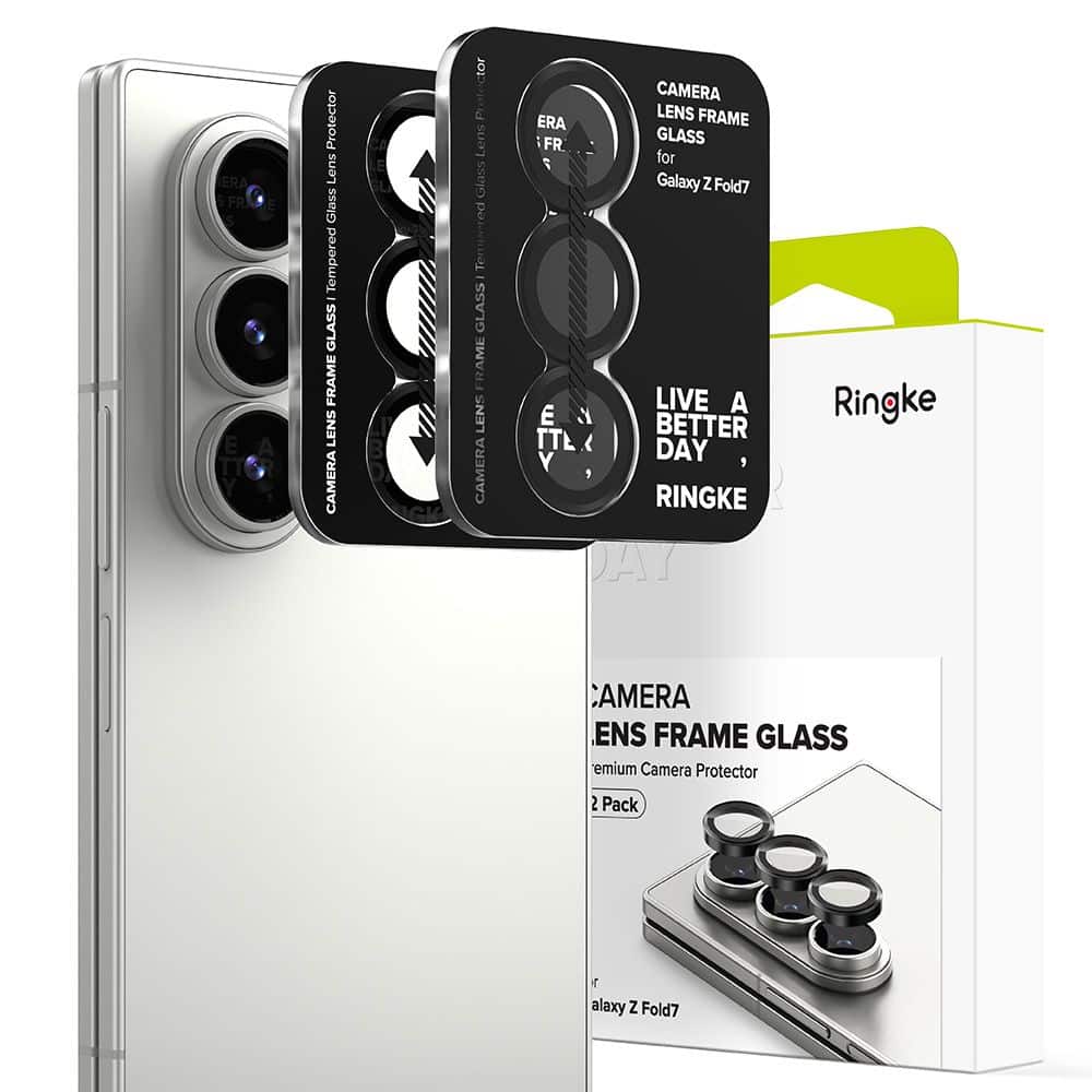 Samsung Galaxy Z fold 7 staklo za zaštitu okvira objektiva Ringke ( 2 kom. ) crno