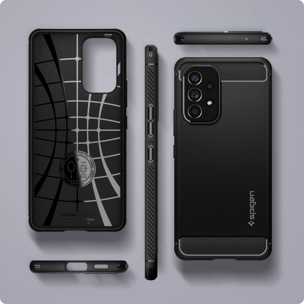 SPIGEN RUGGED ARMOR ZA SAMSUNG GALAXY A53 5G MAT ČRNA