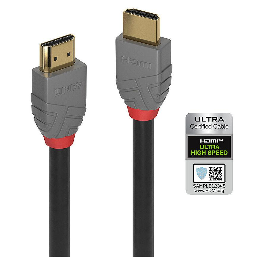 Lindy 36953 HDMI kabel 2 m HDMI Tip A (Standard) Crno