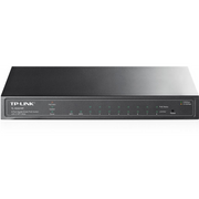 TP-Link T1500G-10PS(TL-SG2210P) Upravljano L2 Gigabit Ethernet (10/100/1000) Podrška za napajanje putem Etherneta (PoE) Crno