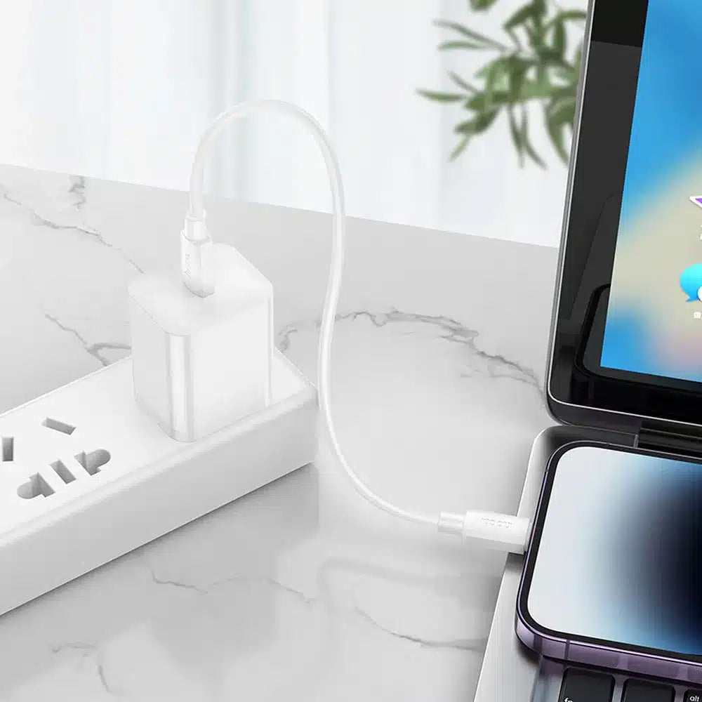 HOCO Type C kabel za iPhone Lightning 8-pin Hyper Power Delivery 27W X96 25cm bel