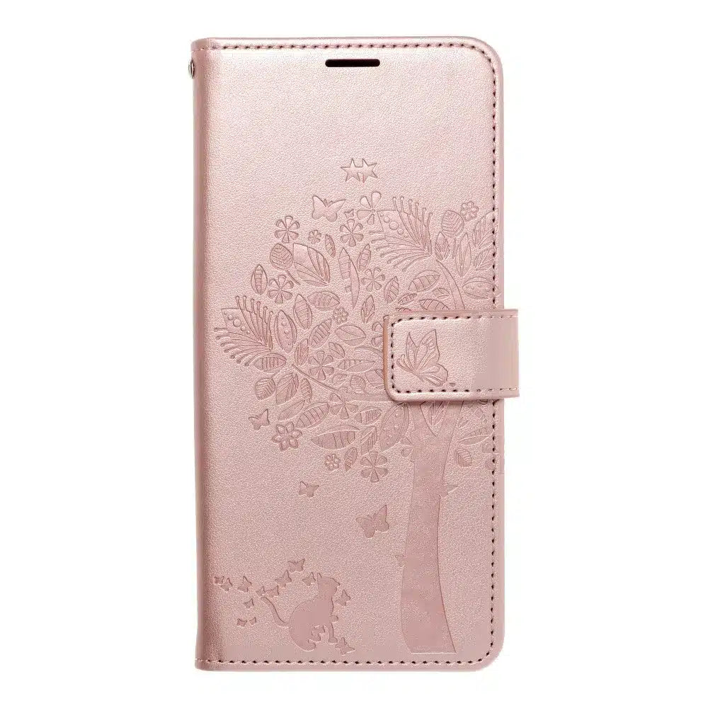 MEZZO Book case za XIAOMI Redmi NOTE 10 Pro tree rose gold