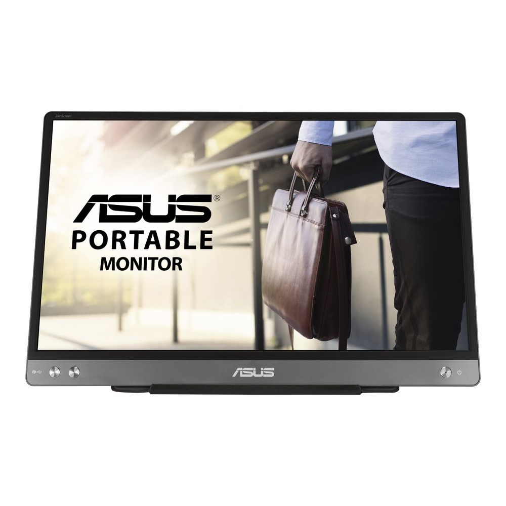 ASUS MB14AC računalni monitor 35,6 cm (14") 1920 x 1080 pikseli Full HD Sivo