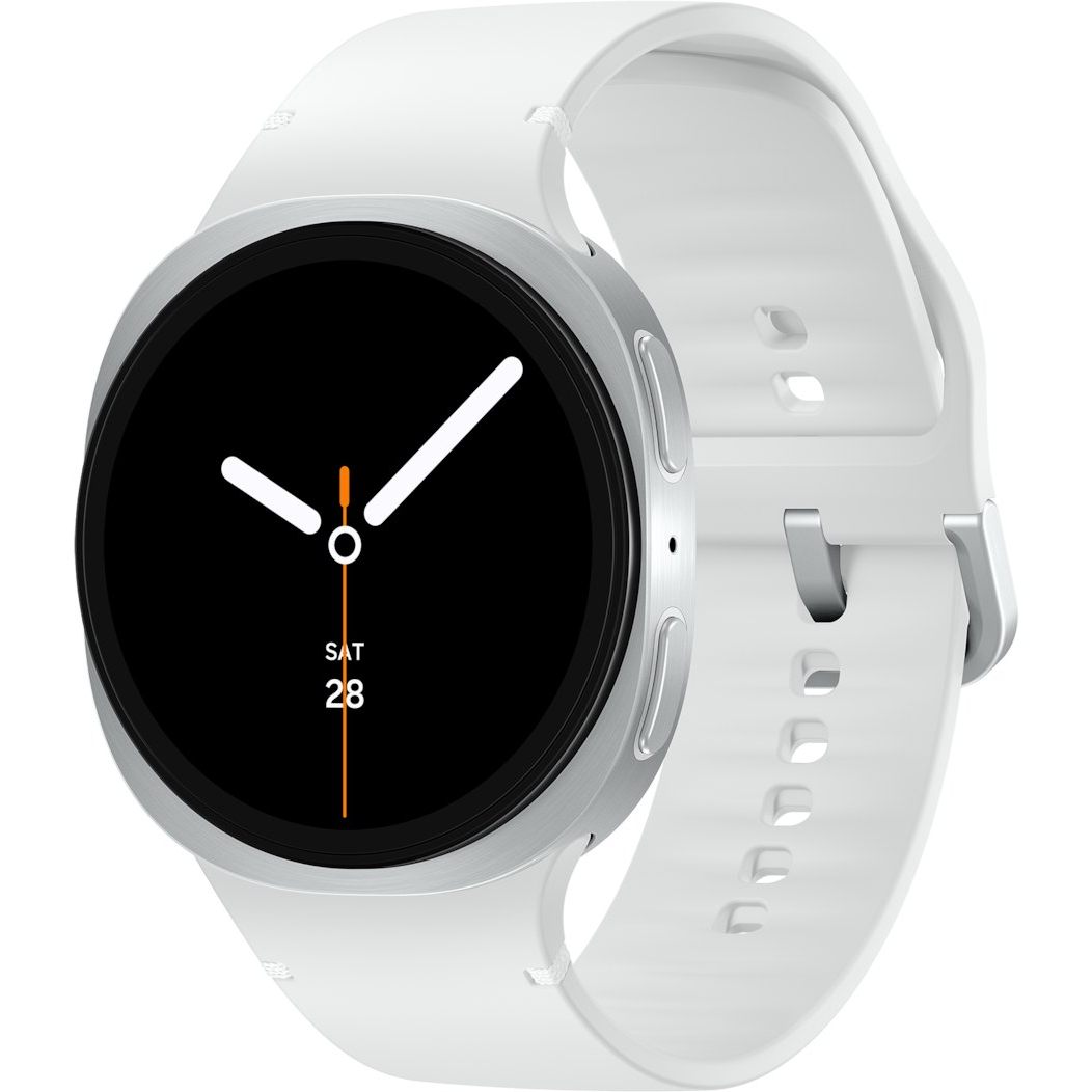 Samsung Galaxy Watch8 3,81 cm (1.5") AMOLED 44 mm Digitalno 480 x 480 pikseli Ekran osjetljiv na dodir Srebro Wi-Fi GPS