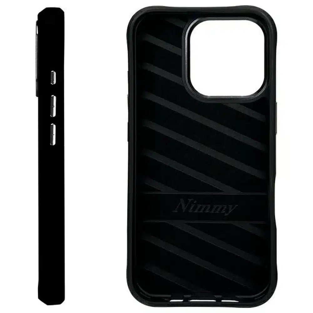 NIMMY BIG EYED PET 2.0 ovitek z motivom pande za iPhone 16 Pro Max črn