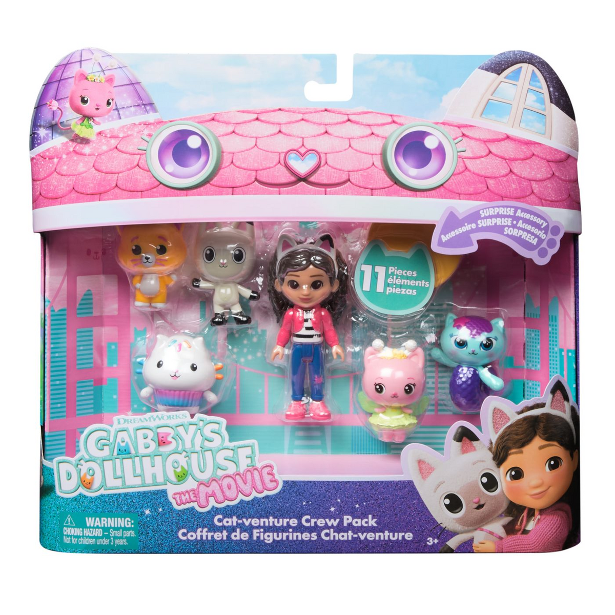 Gabby's Dollhouse GDH FGR Movie Figures Giftset GML