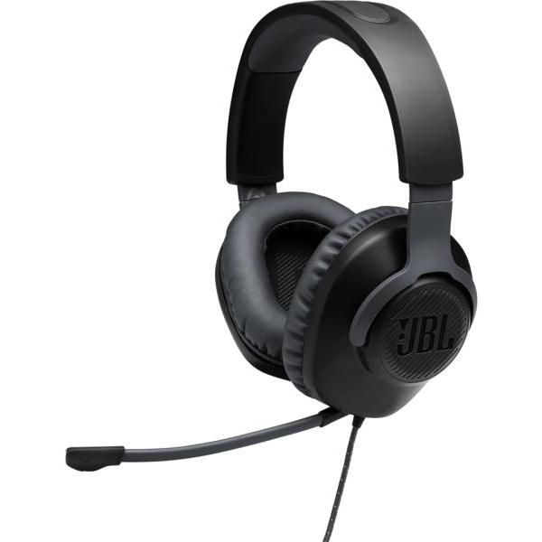 JBL Quantum 100 Slušalice Žičano Obruč za glavu Igranje Crno