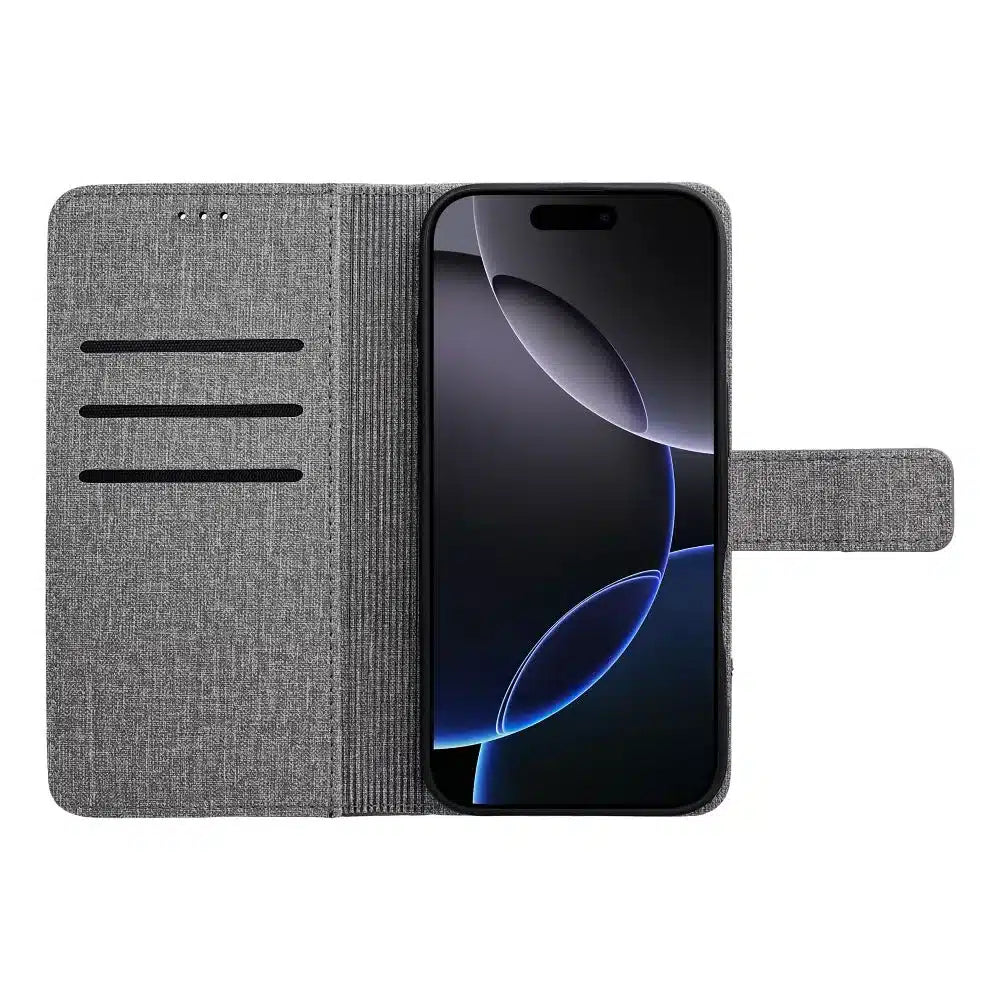 GOMMA Book preklopna torbica za Xiaomi Redmi NOTE 14 5G siva