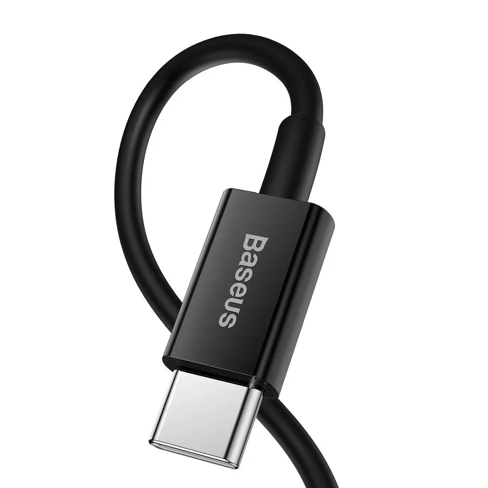 BASEUS Type C kabel za Apple Lightning 8-pinski PD20W Superior Series Fast Charging CATLYS-C01 2 metra črni