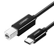 Ugreen 6957303888115 USB kabel USB 2.0 1 m USB C USB B Crno