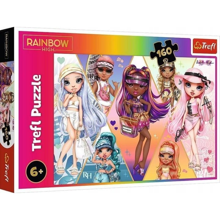 Trefl 15415 puzzle Slagalica 160 kom Crtići