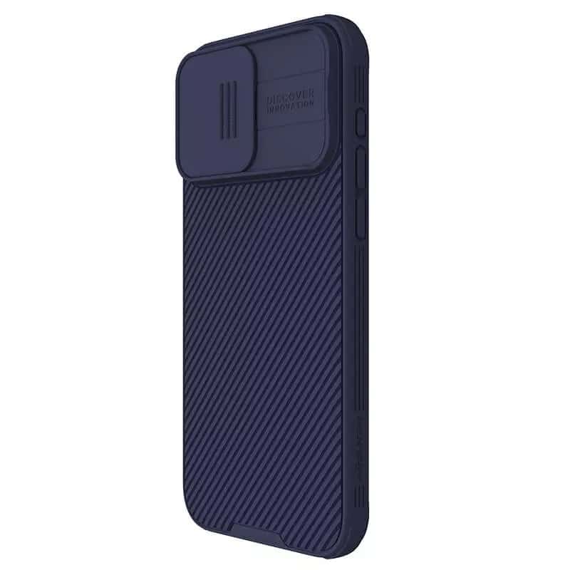 NILLKIN CAMSHIELD PRO PC+TPU OVITEK ZA IPHONE 15 PRO temno vijolična