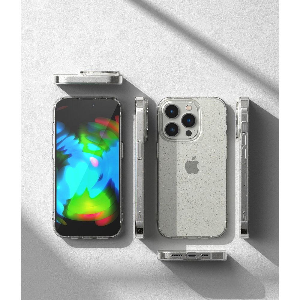 OVITEK RINGKE AIR ZA IPHONE 14 PRO GLITTER CLEAR