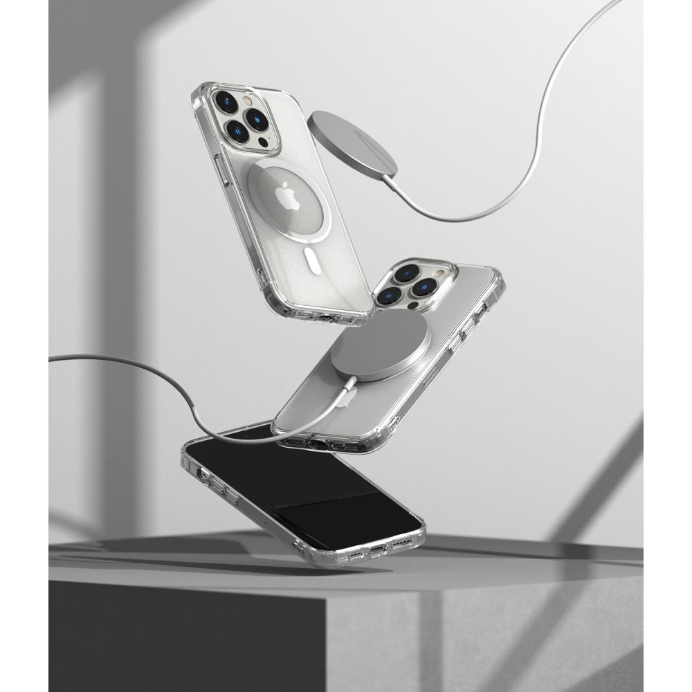 RINGKE FUSION MAGNETIC MAGSAFE MASKA ZA IPHONE 14 PRO MAX MAT CLEAR