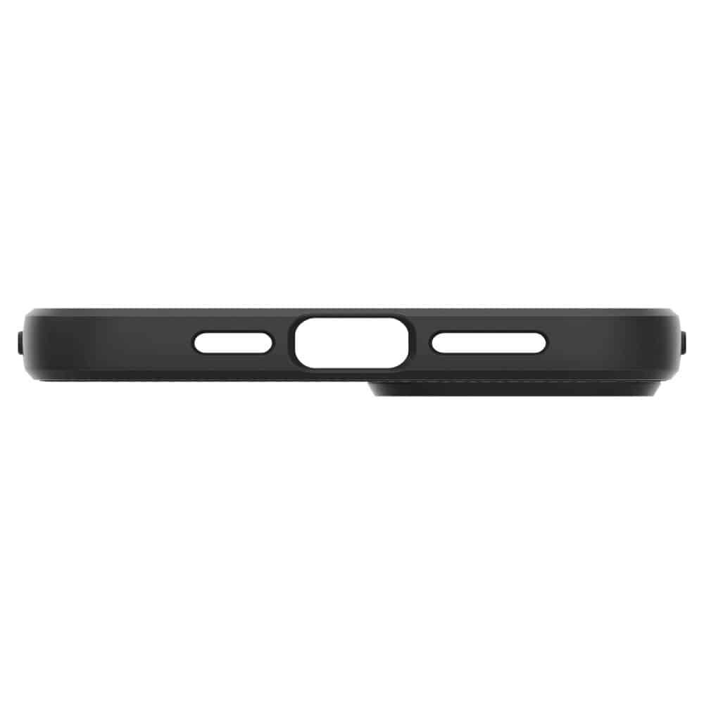 SPIGEN LIQUID AIR OVITEK ZA IPHONE 14 PLUS / 15 PLUS MAT ČRN