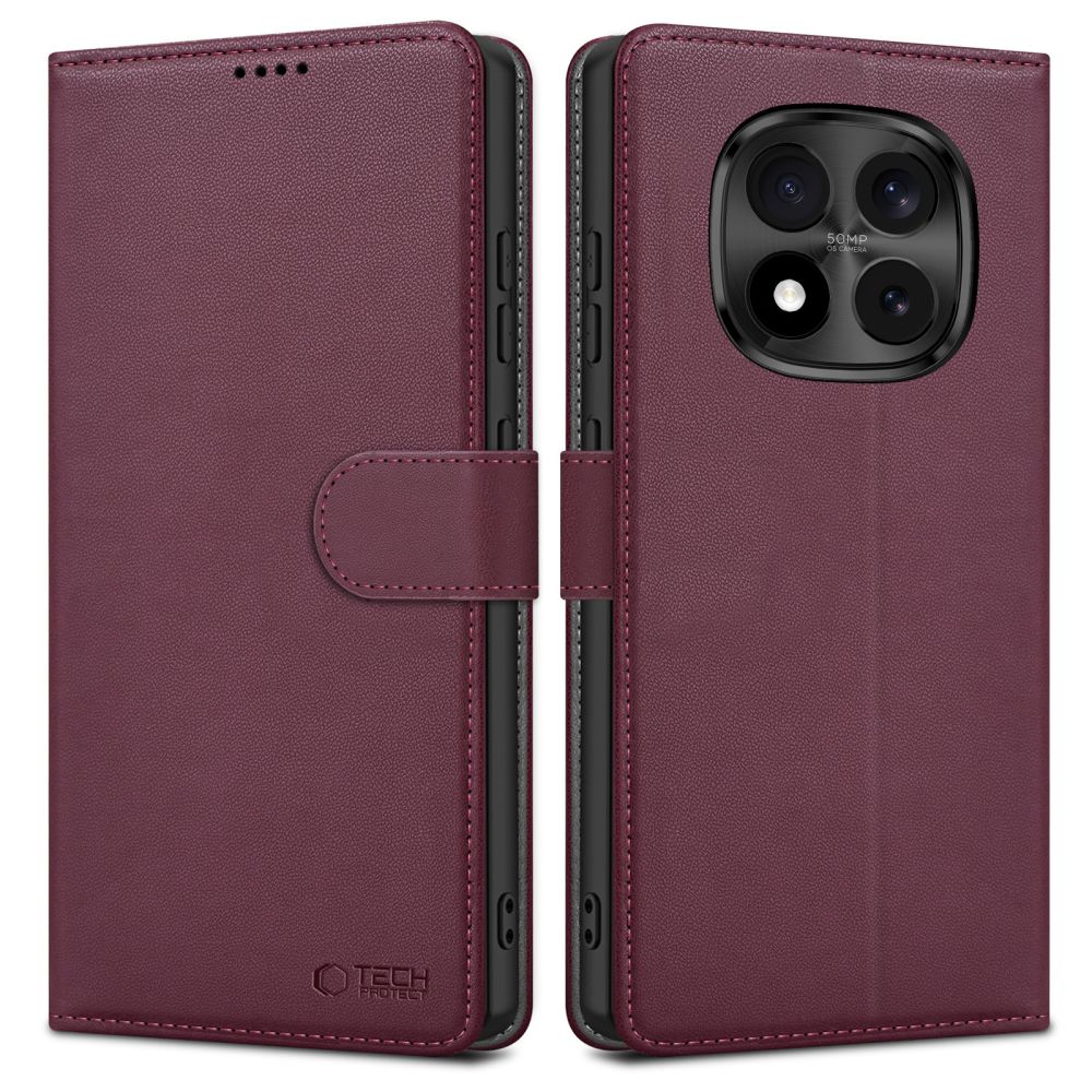 Xiaomi Redmi Note 15 Pro 5G Tech-Protect preklopna futrola-novčanik - mulberry
