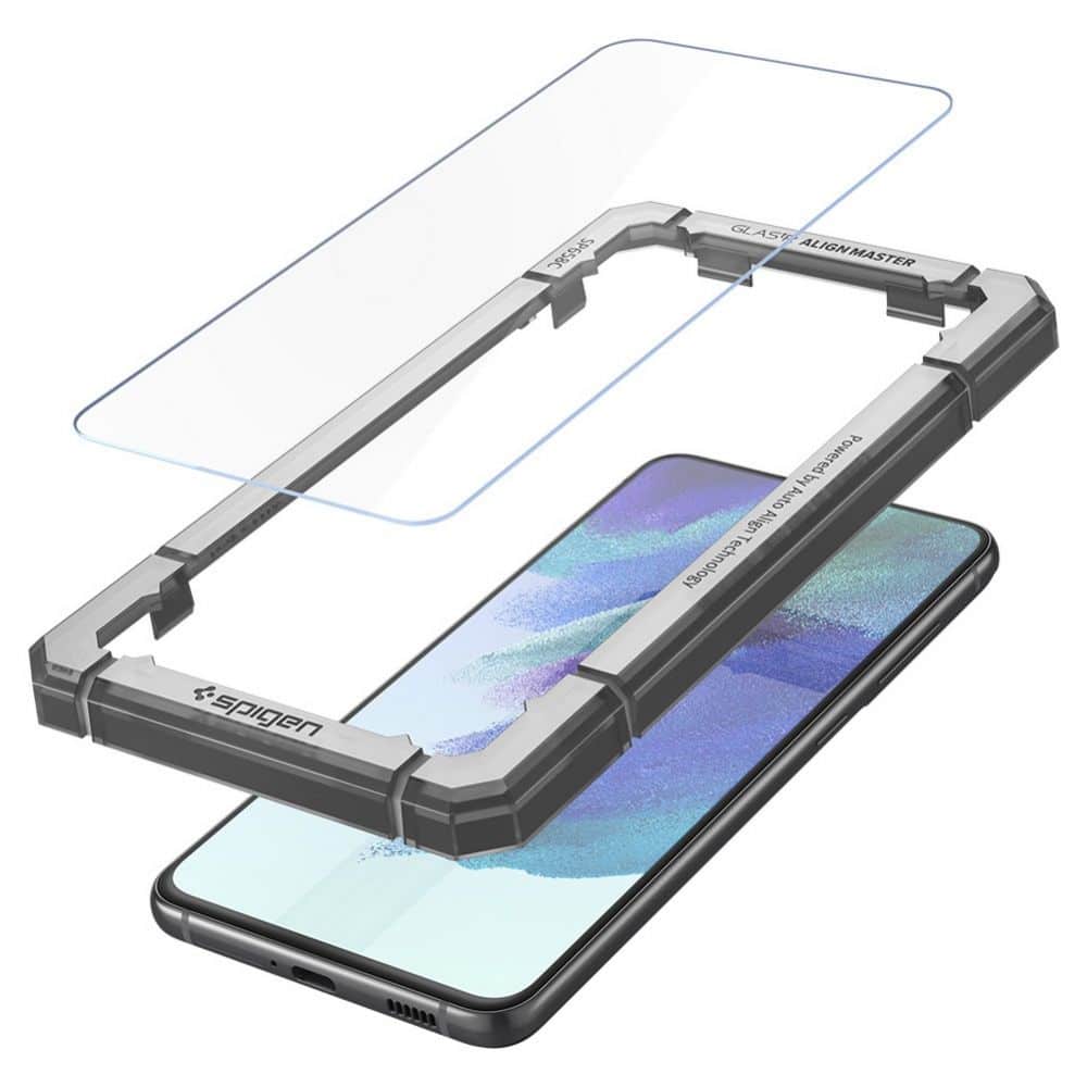 SPIGEN ALM GLAS.TR 2-DELNI PAKET ZA SAMSUNG GALAXY S21 FE