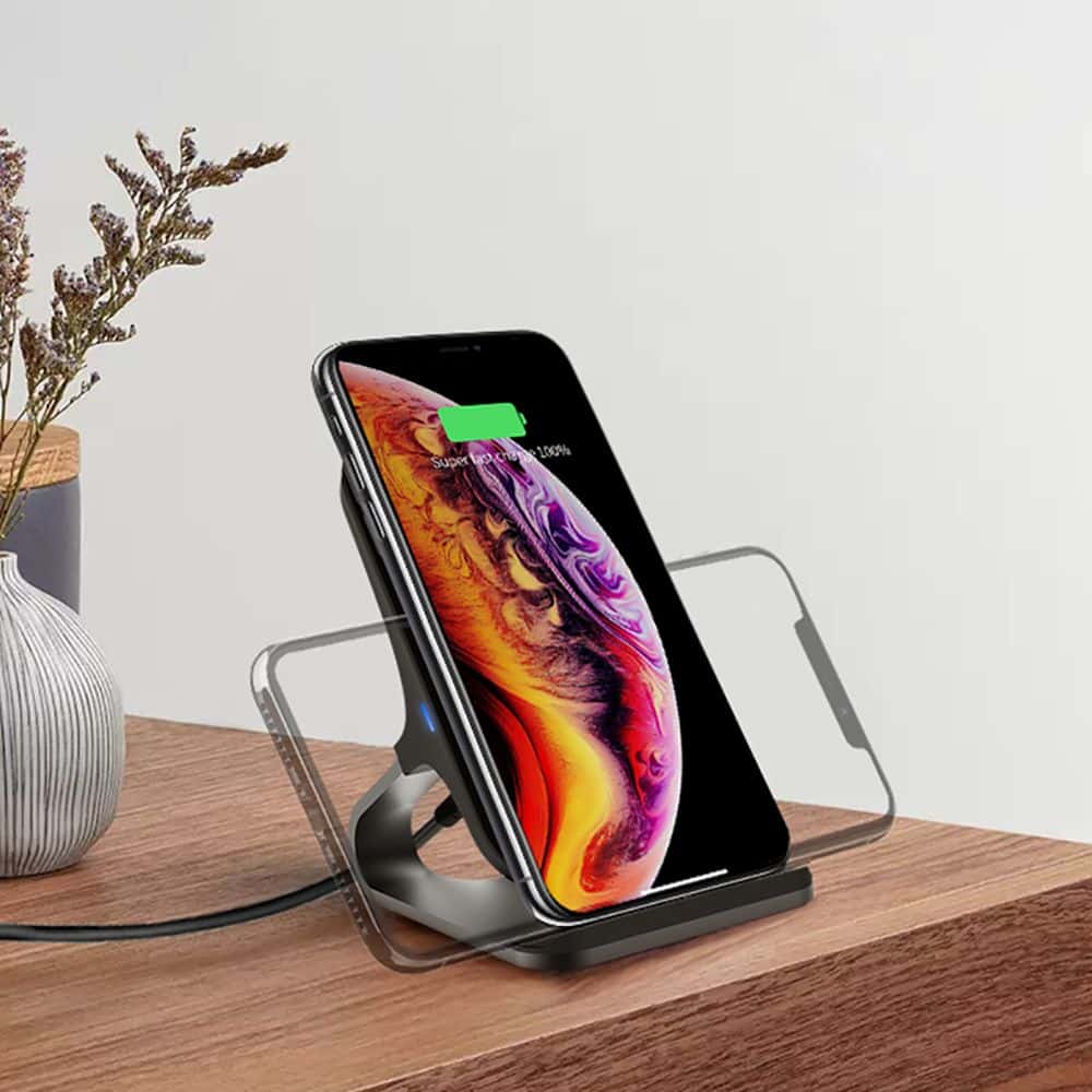 TECH-PROTECT QI15W-S1 BREZŽIČNI POLNILEC 15W ČRNI