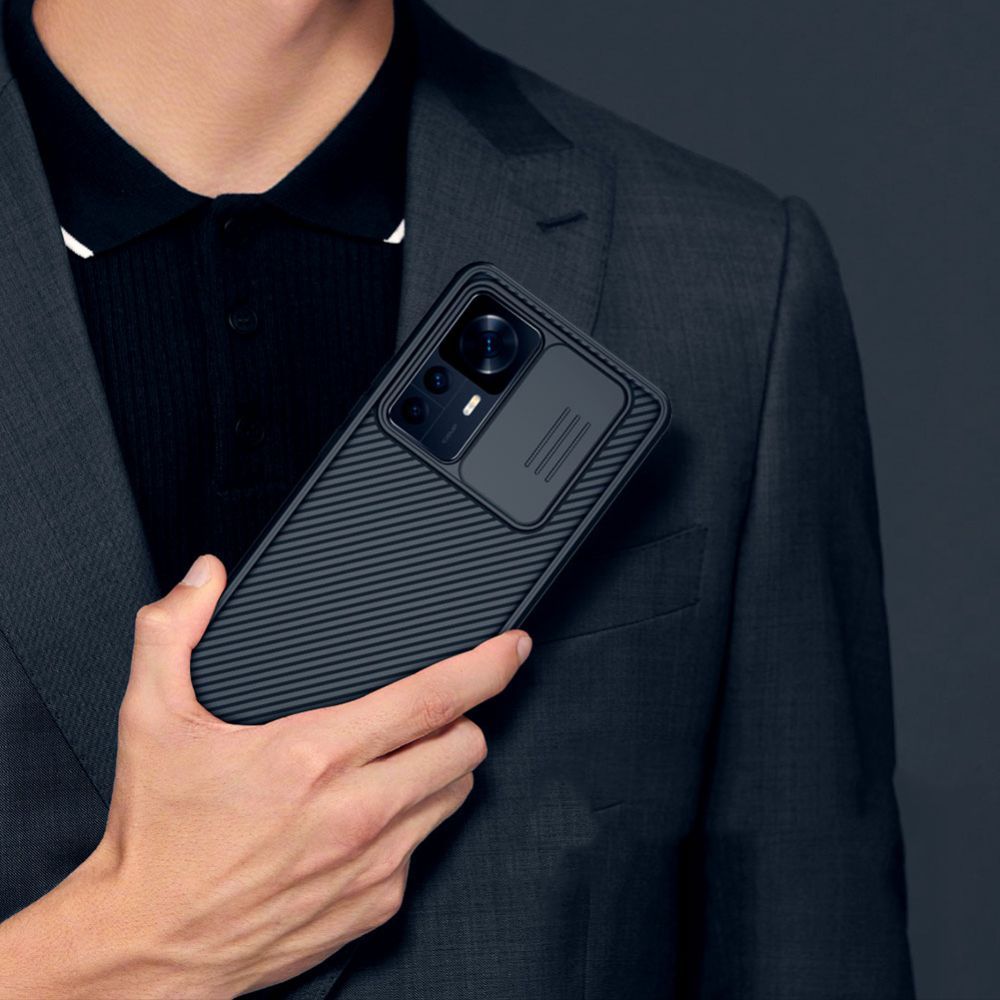 NILLKIN CAMSHIELD PRO ZAŠČITNA MASKA ZA XIAOMI 12 LITE ČRNA