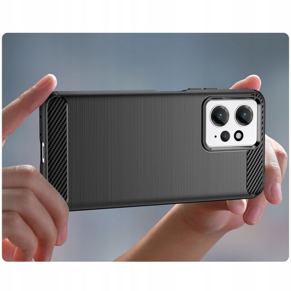 TECH-PROTECT TPUCARBON OVITEK ZA XIAOMI REDMI NOTE 12 4G / LTE črn