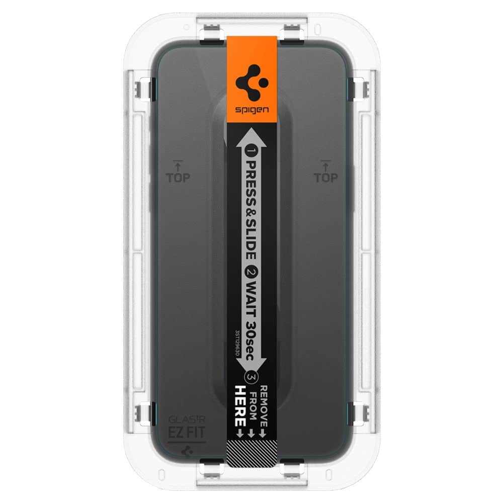 SPIGEN GLAS.TR EZ FIT Kaljeno steklo za iPhone 15 Pro Max prozorno