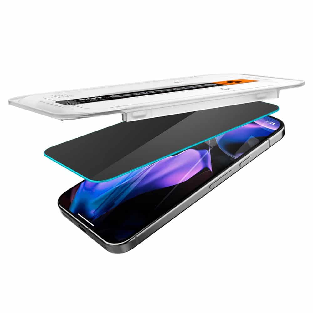 SPIGEN GLAS.TR EZ FIT PRIVACY STEKLO 2 KOS. ZA GOOGLE PIXEL 9 / 9 PRO/ 10 / 10 PRO
